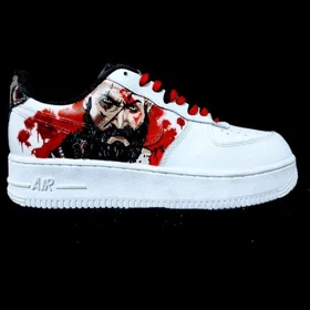 کفش اسپرت با طرح نایک god of war ایرفورس nike air force