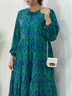 پیراهن بلند الین(ایراددار)