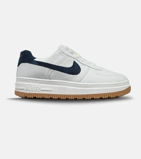 کفش کتانی مردانه و زنانه سفید سرمه ای نایک NIKE AIR FORCE
