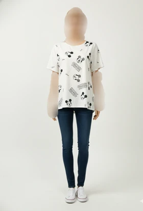 تیشرت میکی نگینی