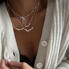 گردن‌بند نقره
