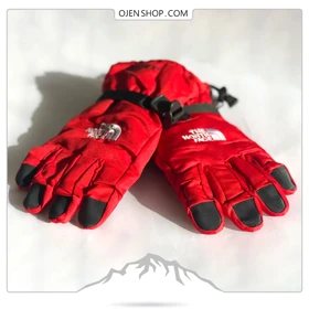دستکش دوپوش نورث فیس NORTH FACE (قرمز)