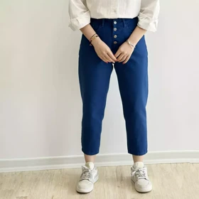 شلوار مام استایل رنگی 1003751
