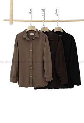 شومیز سیلک رنگی کد1005633