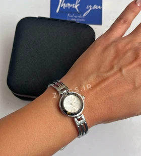 ساعت مچی زنانه مینیمال رنوس- بند فلزی، صفحه گرد