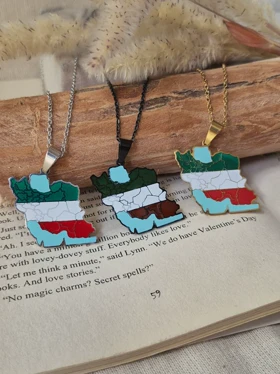 گردنبند ایران میناکاری