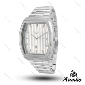 ساعت رومانسون مردانه مکس مردانه فول سیلور m-10062