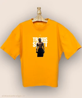 تیشرت لش مردانه و زنانه طرح تراویس اسکات کد 947