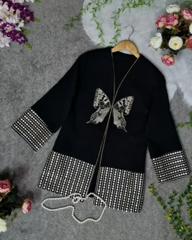 کت مانتویی پروانه