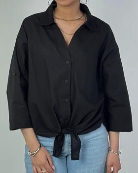 شومیز جلو گره کادنزا کد 500502