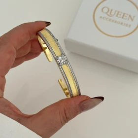 بنگل زنانه نگینی کد 771