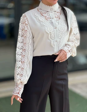 شومیز گیپور کد 828