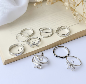 انگشتر پکی ماری گل ring pack