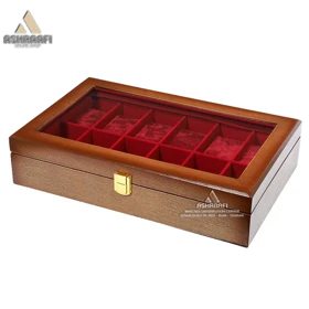 جعبه ساعت مچی 12 تایی Box Watches 12-BR