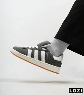 کفش کتانی بزرگ پا خاکستری ADIDAS Campus
