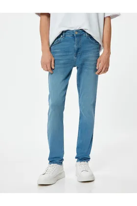 شلوار جین Skinny Fit - Michael Jean 5WAM40165ND