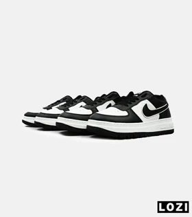 کفش کتانی بزرگ پا مشکی سفید نایک NIKE AIR FORCE