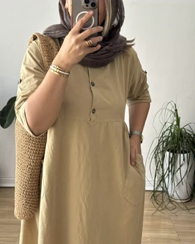 مانتو کفتان مروارید 3