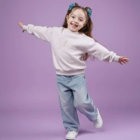 بلوز تو کرکی دخترانه