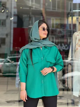 مانتو لینن شانتون کوک و دوک کد 436