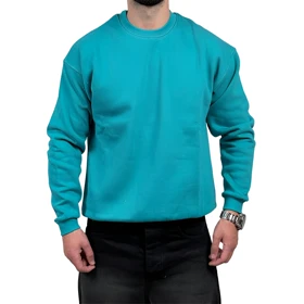 دورس مردانه فیروزه ای سه نخ طرح ساده