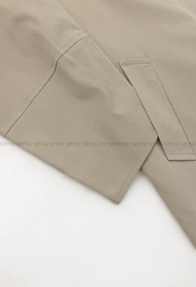 بارانی جلو دکمه آستر دار کد1004809