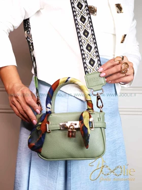 کیف دوشی زنانه هرمس HERMES کد K1069 (سبز)