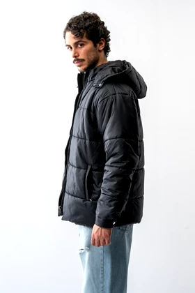 کاپشن نما دوزی کلاه دار مردانه