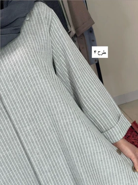 پیراهن دکمه دار یقه مردانه لینن نخ