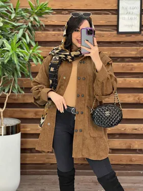 مانتو کبریتی آستین سگک