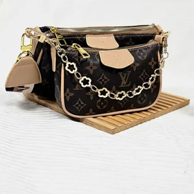 کیف زنانه دوتایی کیفیت مستر لویی ویتون کد 1031