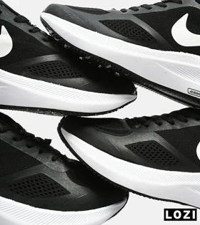 کفش کتانی بزرگ پا مشکی سفید Nike guide 10 مدل 7631