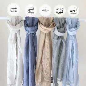 شال حریر وارداتی مدل گیپور