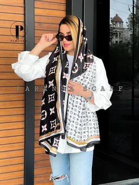شال ابریشم ال وی