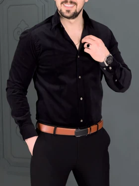 پیراهن 030802 AKOMOD مشکی