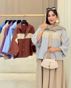 شومیز استین پاکتی وانیا