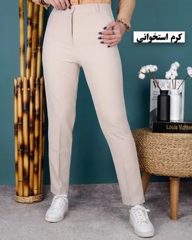 شلوار راسته دابل کرپ