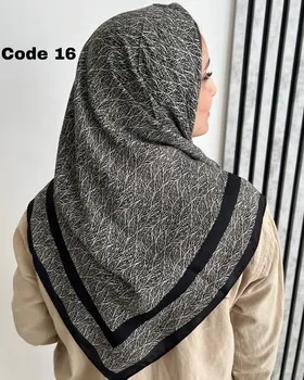 روسری حریر کرپ اورجینال 4100