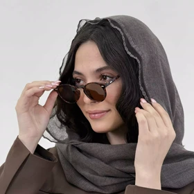 عینک آفتابی زنانه فریم طرحدار