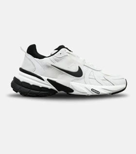 کفش کتانی بزرگ پا سفید مشکی Nike Cushlon V2K مدل 8534