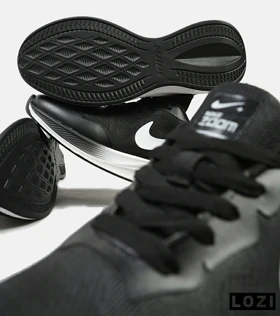 کفش کتانی مردانه و زنانه مشکی سفید Nike air zoom
