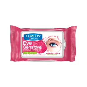 دستمال مرطوب تخصصی دور چشم کامان مناسب پوست حساس بسته 10 عددی