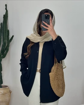 شومیز مانتویی کتان سپیده