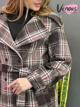پالتو کتی چهارخونه
