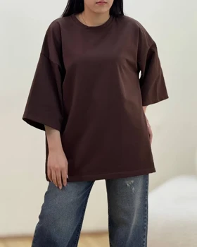 تیشرت باکسی ساده