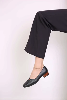 کفش پرسنلی پاشنه‌دار زنانه کد 230