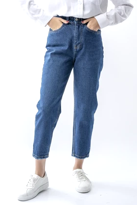شلوار جین مام فیت زنانه