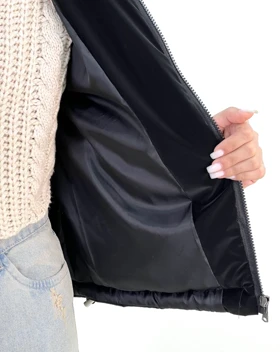کاپشن یقه ایستاده تینا(38)کد:4775