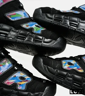 کفش کتانی مردانه و زنانه مشکی NIKE Air More Uptempo '96
