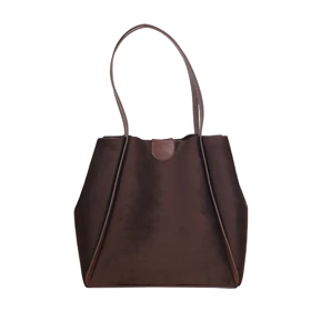 کیف دوشی زنانه مدل guess کد 0212 (قهوه ای)